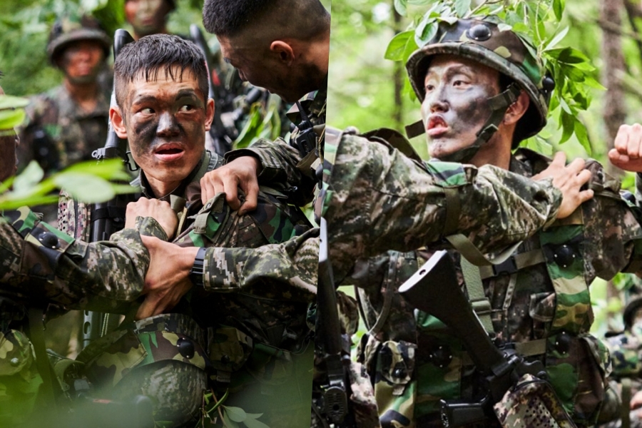 Lee Jung Hyun and Kim Hee Soo Face Marines in New Recruit 4
